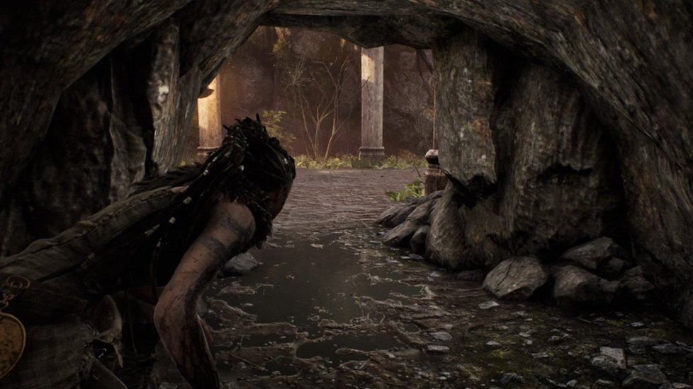 V Hellblade: Senua&#39;s Sacrifice chodíte v koridorech, které zabraňují tomu, abyste měli pocit skutečného světa.