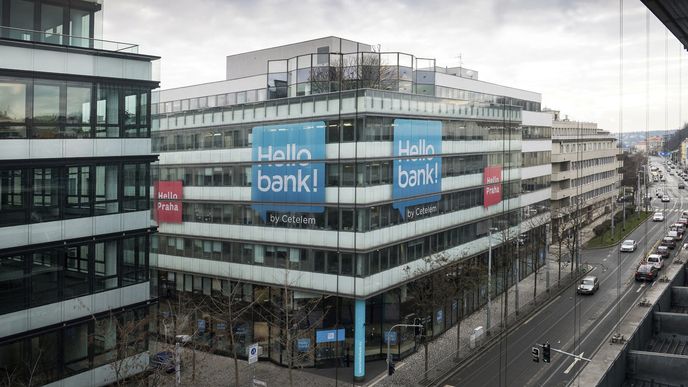 Pobočka Hello bank! v Praze na Andělu