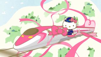 Hello Kitty šinkansen. Slavná kočička bude mít v Japonsku svůj speciální rychlovlak