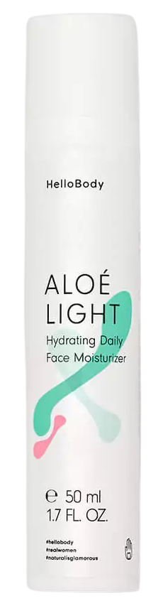 Hydratační denní krém Aloe Light, Hellobody, 750 Kč (50 ml)