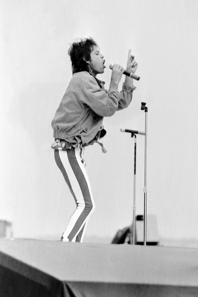 Mick Jagger je frontman kapely Rolling Stones.