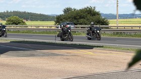 Spanilá jízda Hells Angels v Příbrami. (23.6.2026)