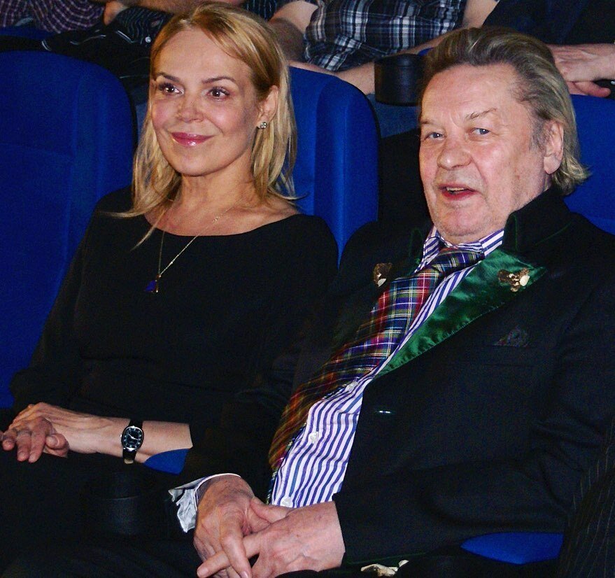 Helmut Berger a Dagmar Havlová