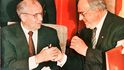 V Bonnu se Helmut Kohl setkal i s Michailem Gorbačovem