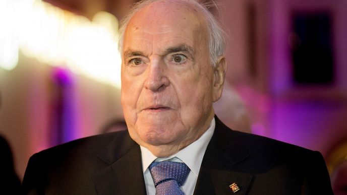 Bývalý německý kancléř Helmut Kohl
