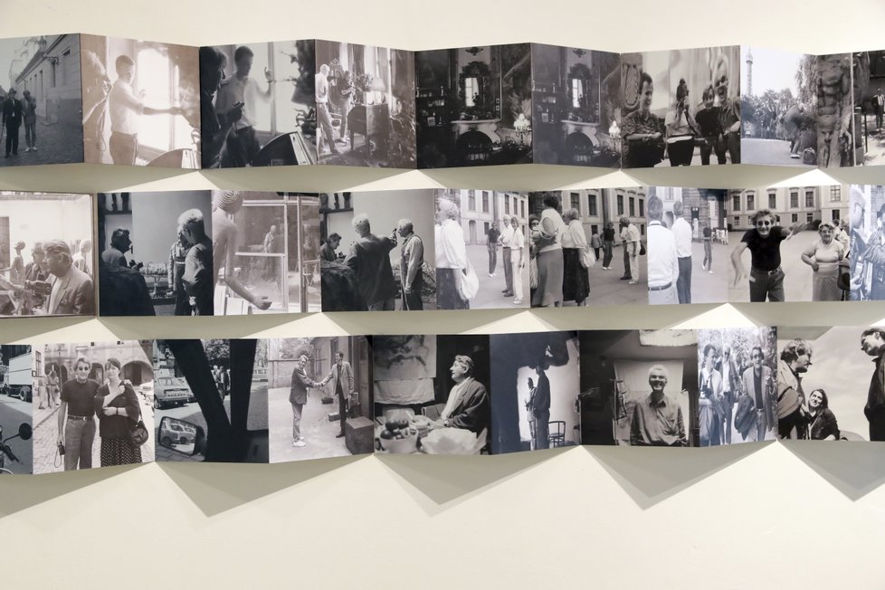 Gabina Fárová byla spolu s Tono Stanem Newtonovou asistentkou při jeho návštěvě Prahy v roce 1988. Tehdy také vznikla série jejích dokumentárních fotografií, které v rámci výstavy poprvé představila světu.