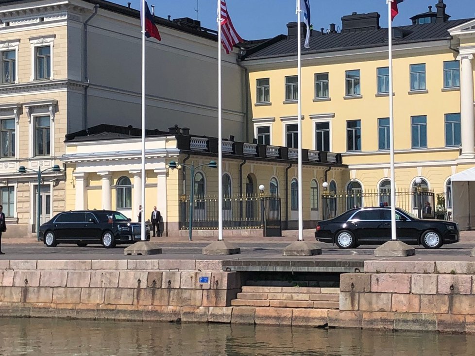 Ruský prezident dorazil na rusko-americký summit (16. 07. 2018, Helsinky).