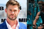 Chris Hemsworth přiletěl do Prahy.