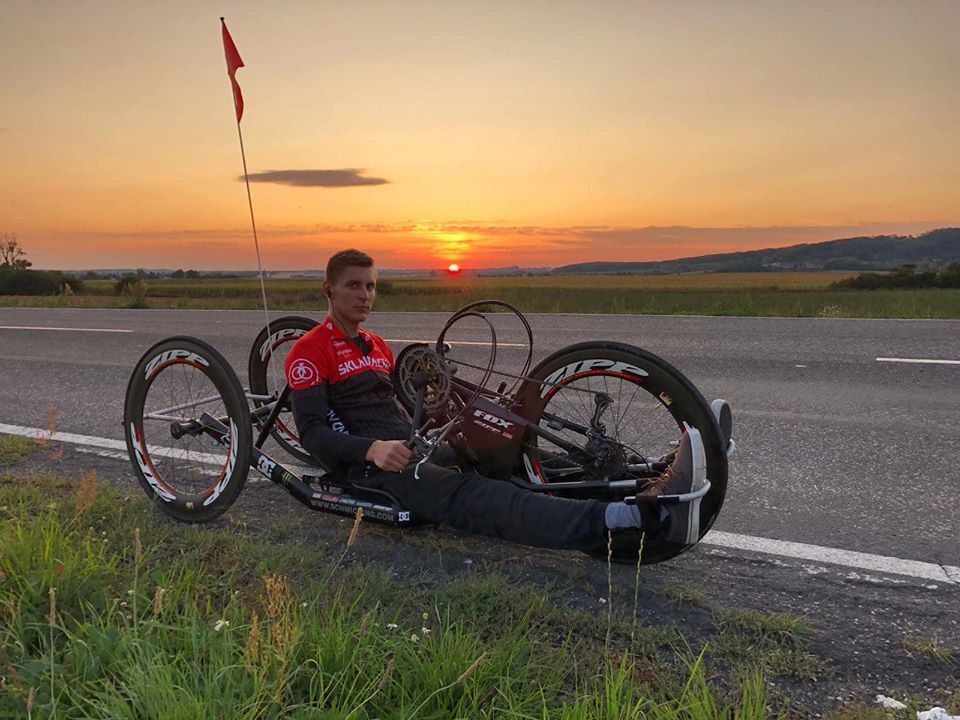 Petr Stanislav přišel o svůj handbike. Zloději ho ukradli přímo z garáže.