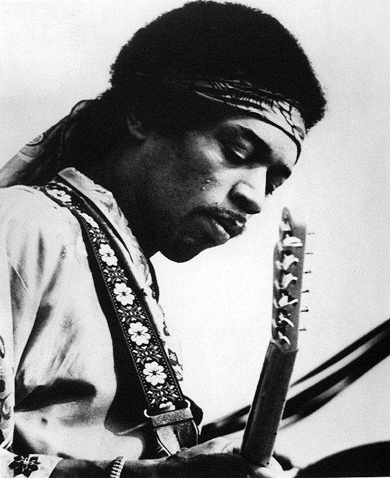 Jimi Hendrix byl hvězdou hippies éry