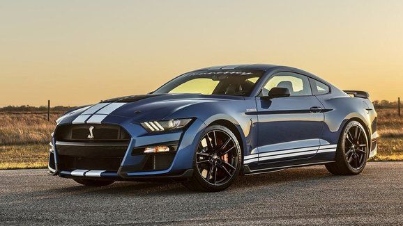 V Hennessey z Shelby GT500 dostali více než 1000 koní. Takhle novinka zrychluje vedle 911 Turbo S