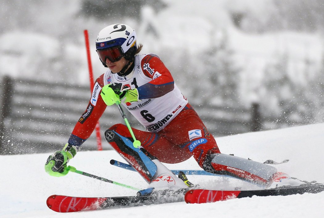 Henrik Kristoffersen vyhrál slalom SP v Kitzbühelu