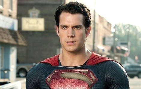 Henry Cavill jako Superman.