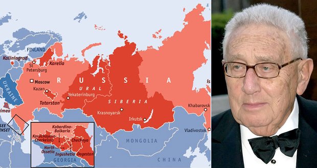 Západ pracuje na rozpadu Ruska. Chyba, varuje exšéf diplomacie USA Kissinger 