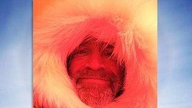 29. prosinec: Henry Worsley v ještě dobré náladě.