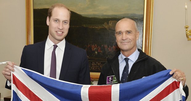 Henry Worsley s princem Williamem