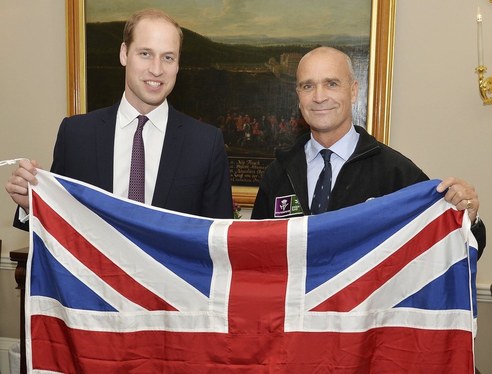 Henry Worsley s princem Williamem