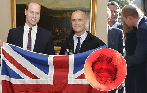 Princ William oplakal přítele: Na pohřbu utěšoval rodinu zesnulého polárníka