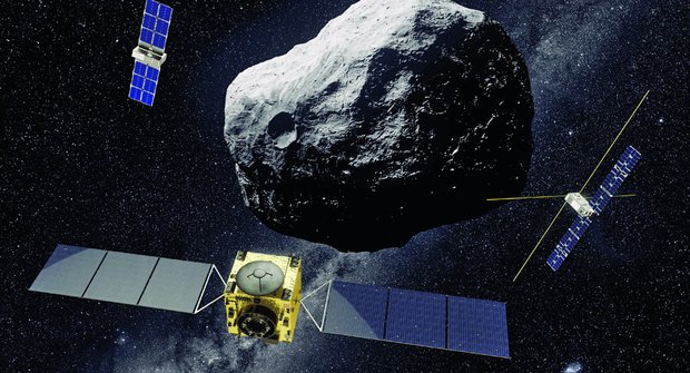 Vesmírná obrana: Sonda DART narazila do asteroidu