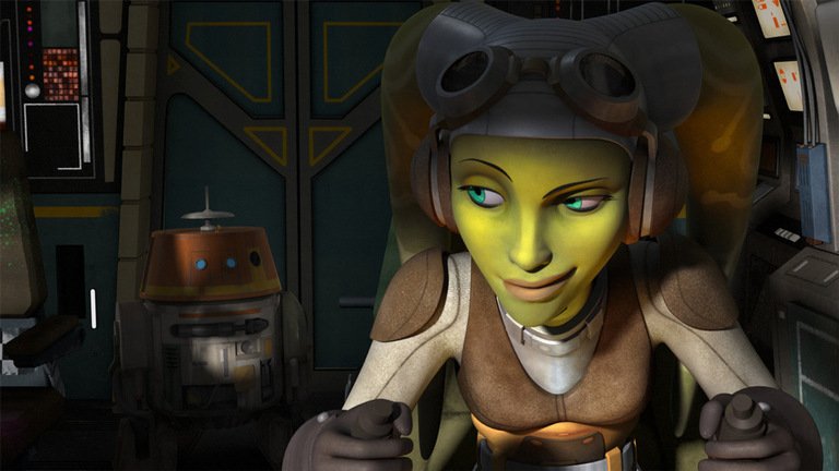 &#34;Generál Syndulla&#34; je Hera Syndulla, nejlepší pilotka v galaxii ze seriálu Star Wars Povstalci
