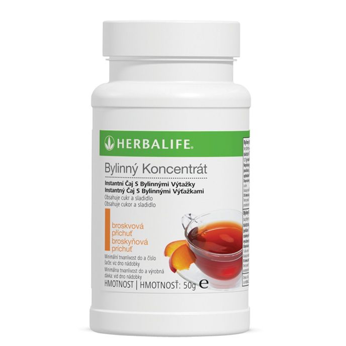 Instantní bylinný nápoj s příchutí broskve od Herbalife Nutrition