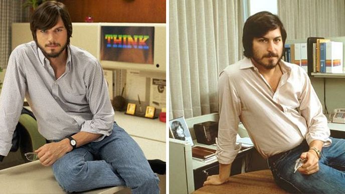 Ashton Kutcher jako Steve Jobs