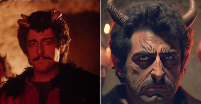 Hollywoodští herci jako postavy v pohádce S čerty nejsou žerty - Kníže pekel Lucifer: Al Pacino