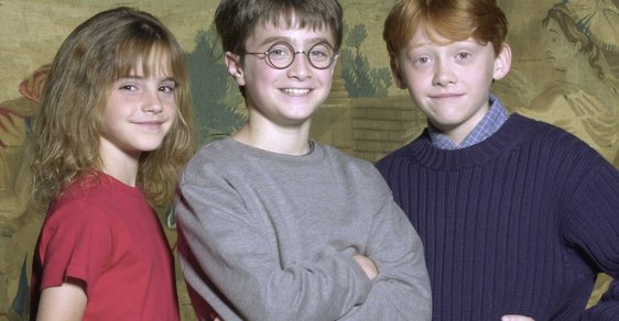 Kouzelná trojice z filmů o Harry Potterovi slaví 15 let