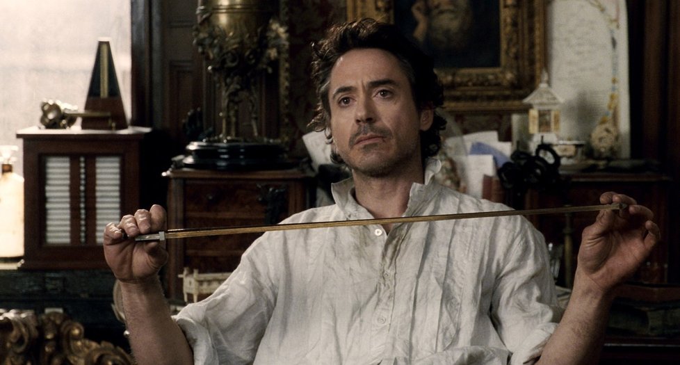 Robert Downey Jr. jako Sherlock Holmes