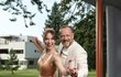 Herec Filip Blažek a Adriana Mašková Herec Filip Blažek a Adriana Mašková