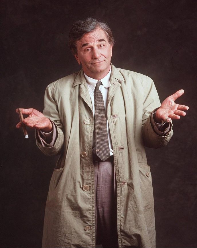 Herec Peter Falk je známý především rolí inspektora Columba