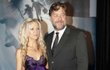 Herec Russell Crowe s manželkou Danielle Spencerovou