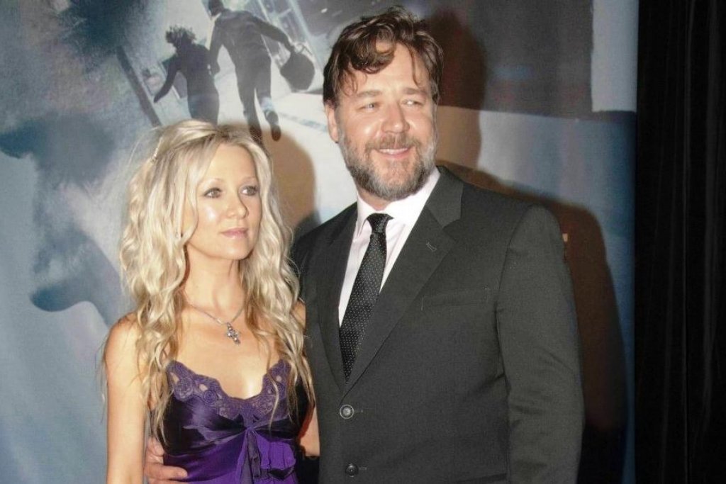Herec Russell Crowe s manželkou Danielle Spencerovou