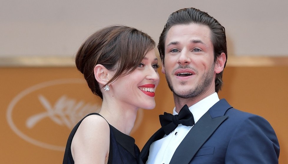 Gaspard Ulliel s francouzskou modelkou Gaëlle Pietri