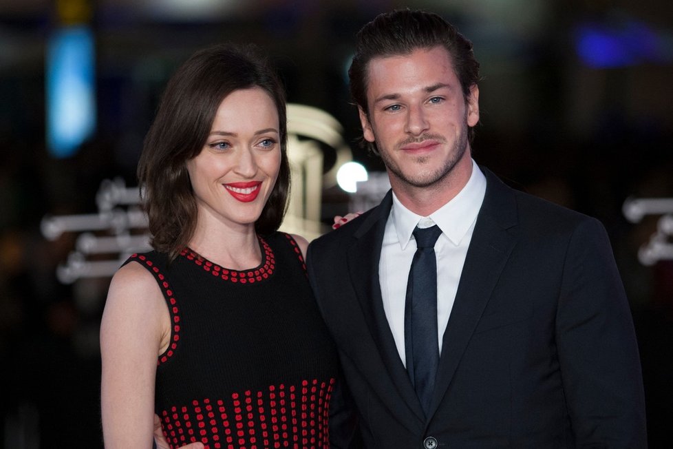 Gaspard Ulliel s francouzskou modelkou Gaëlle Pietri