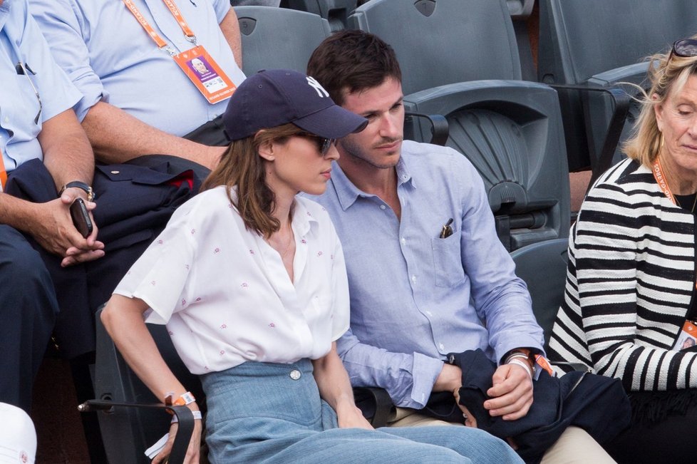 Gaspard Ulliel s francouzskou modelkou Gaëlle Pietri