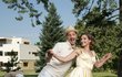 Herečka Marta Dancingerová a Martin Prágr Herečka Marta Dancingerová a Martin Prágr