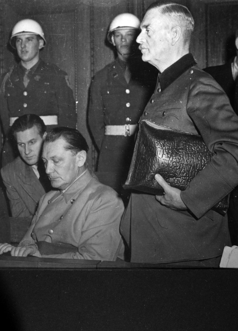 Hermann Göring u Norimberského procesu