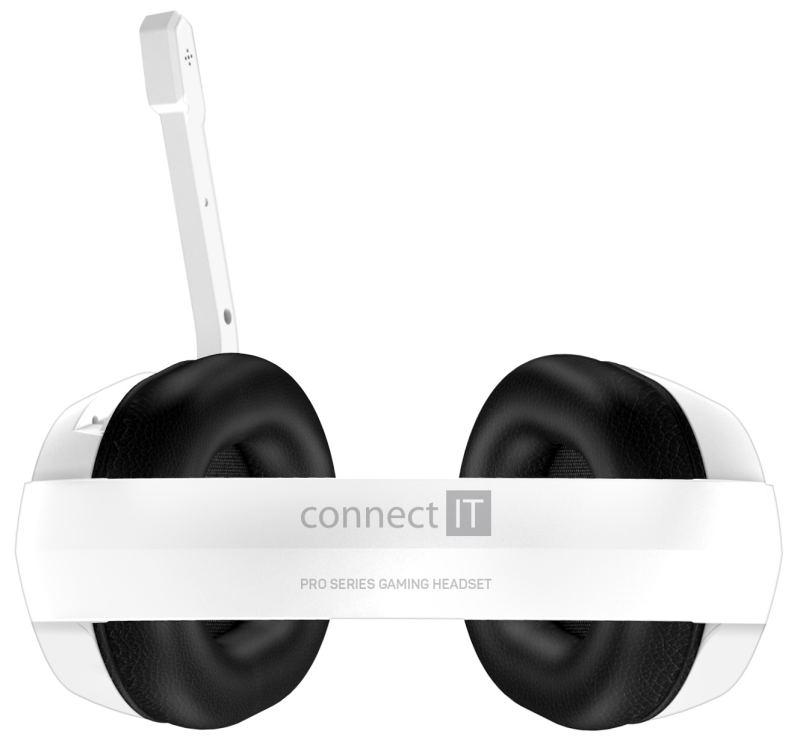 Herní sluchátka ConnectIT Neo White nabízející víc, než by se podle jejich ceny mohlo zdát