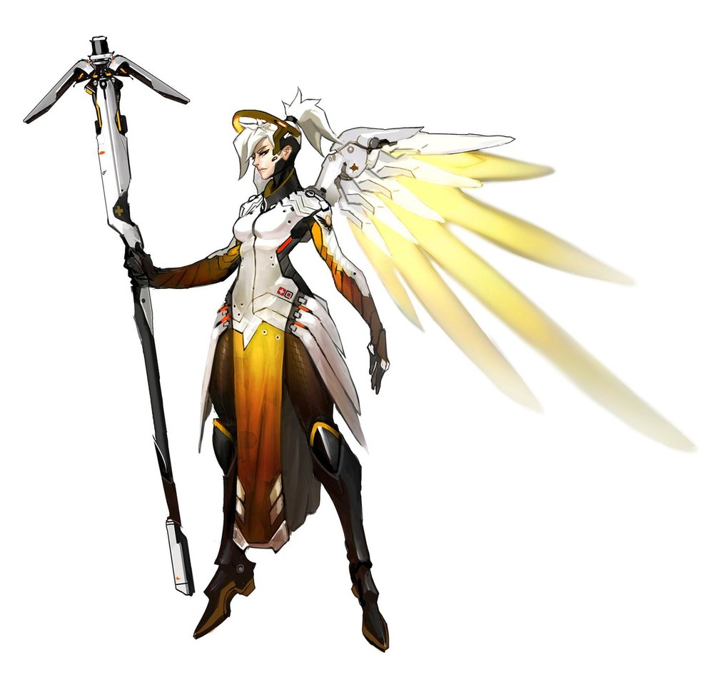 Pravá Mercy z Overwatch