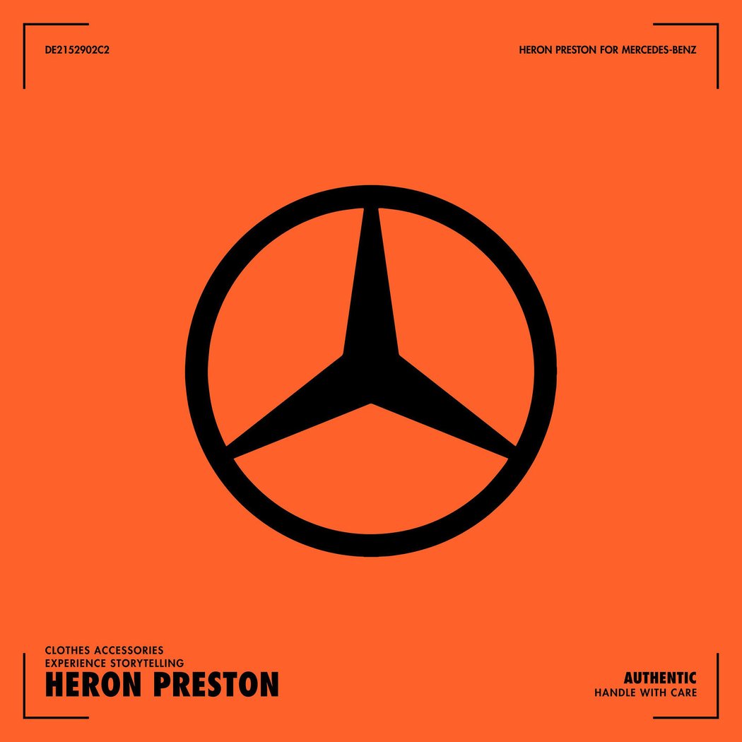 Mercedes-Benz a Heron Preston 