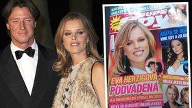 Eva Herzigová byla podvedena! Dokládají to fotky, které uveřejnil magazín SuperSpy