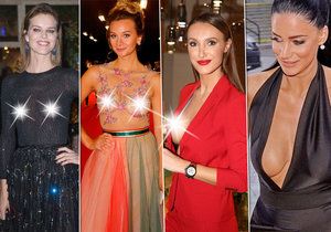 Které české krásky vyrazily na veřejnost bez podprsenky?