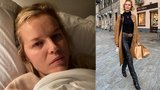 Topmodelka Herzigová má covid: Šílené chvění, únava a další příznaky!