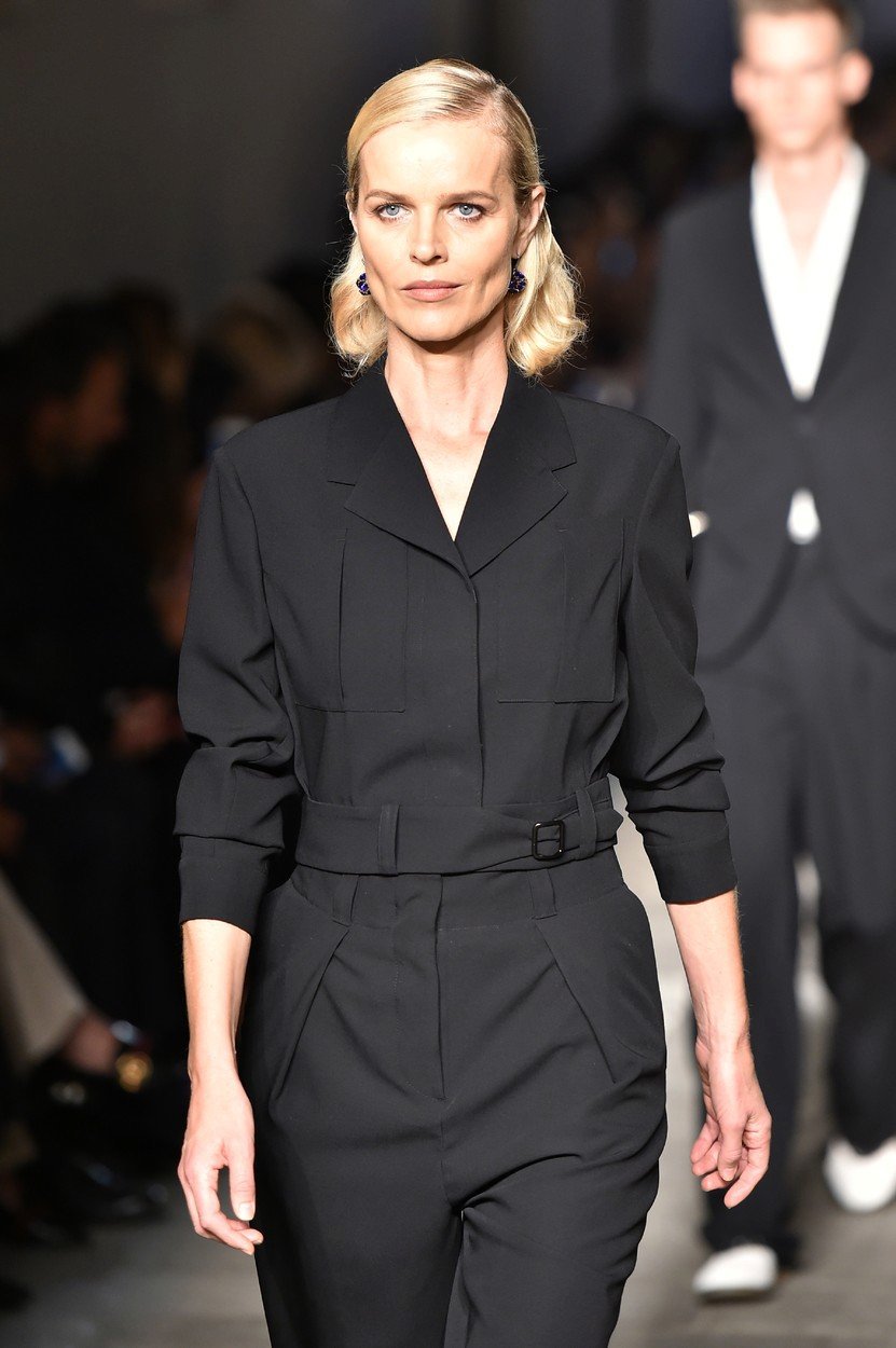 Eva Herzigová byla hvězdou Fashion Weeku.