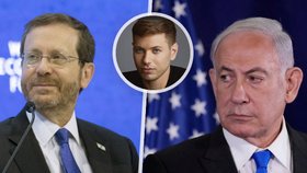 S Hamásem bojuje i syn izraelského prezidenta. Ten premiérův zůstává v USA a stáhl se ze sítí
