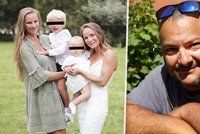 Smrt Patrika Hezuckého (†55): 5 bolavých týdnů Nikoly a její sestry! Před rokem přišly o tátu
