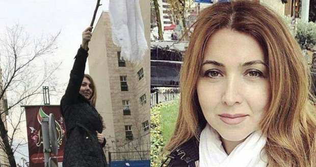 Íránka sundala na ulici šátek z hlavy, teď jde na 20 let do vězení