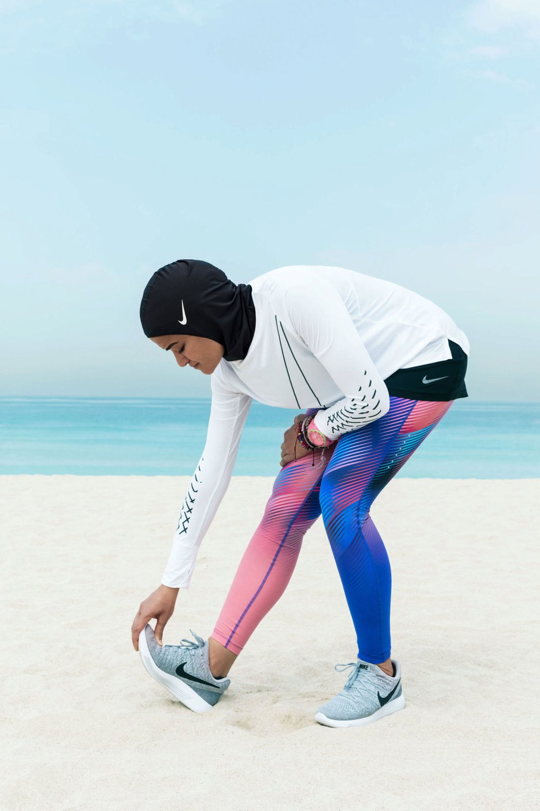 Muslimky mohou sportovat s novou pokrývkou hlavy