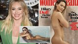 "Moderní Popelka" Hilary Duffová se odvázala: Docela nahá na titulce časopisu!